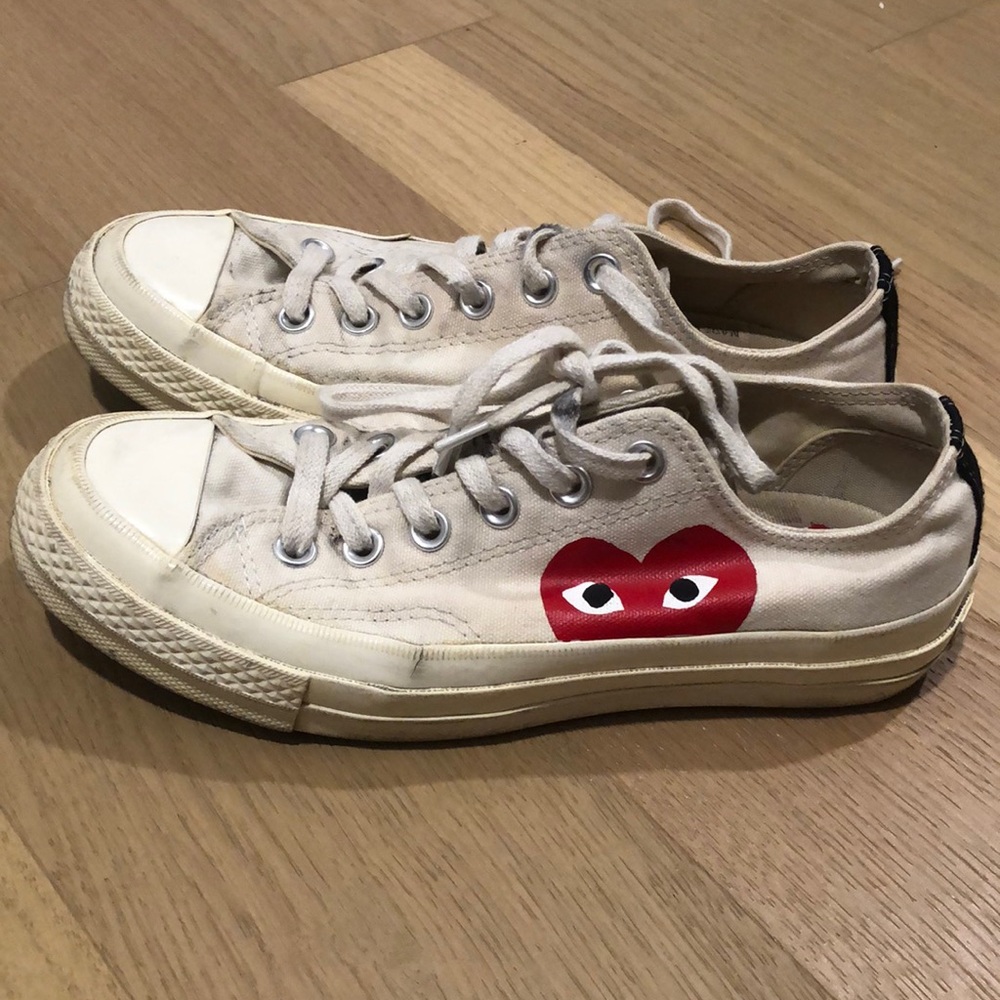 Comme des garçons converse sneakers